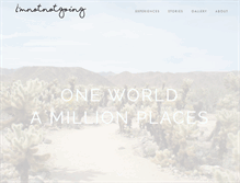 Tablet Screenshot of imnotnotgoing.com